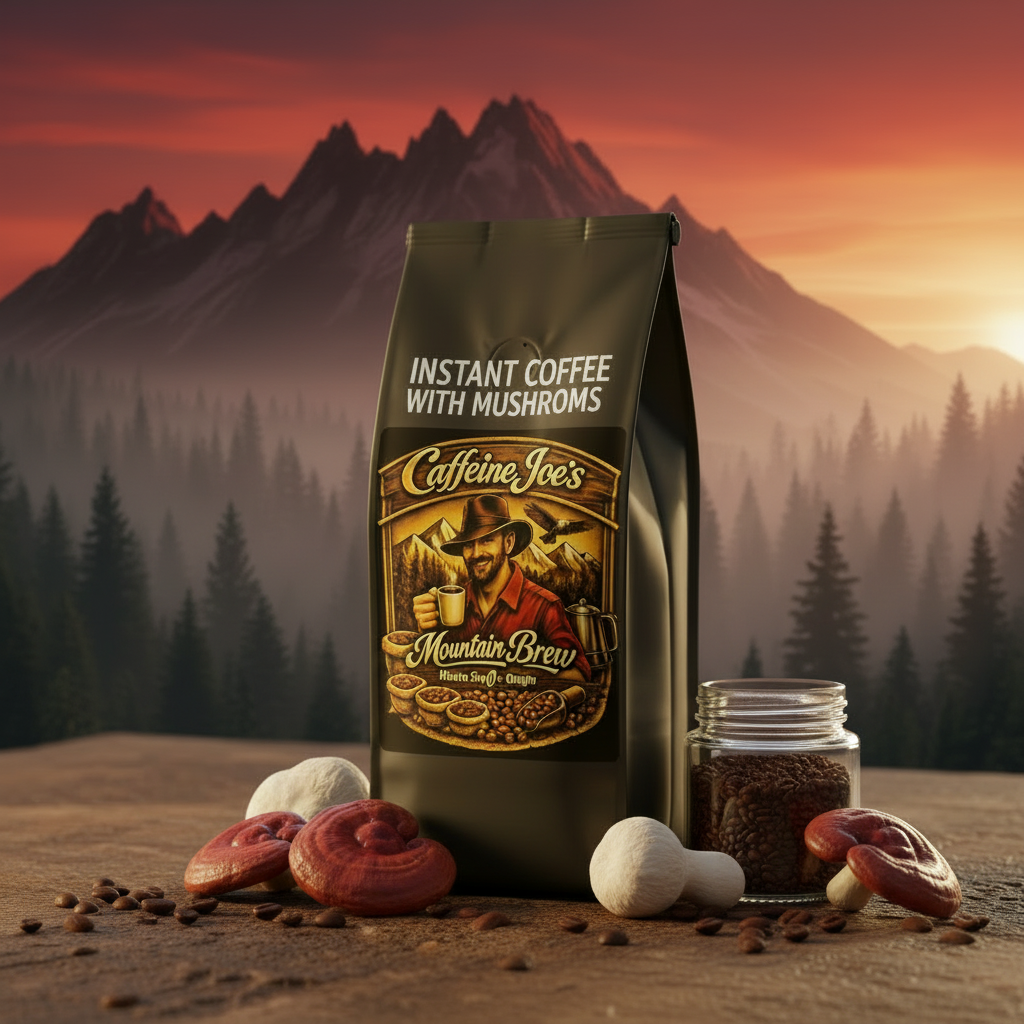 Instant Coffee with Mushroom